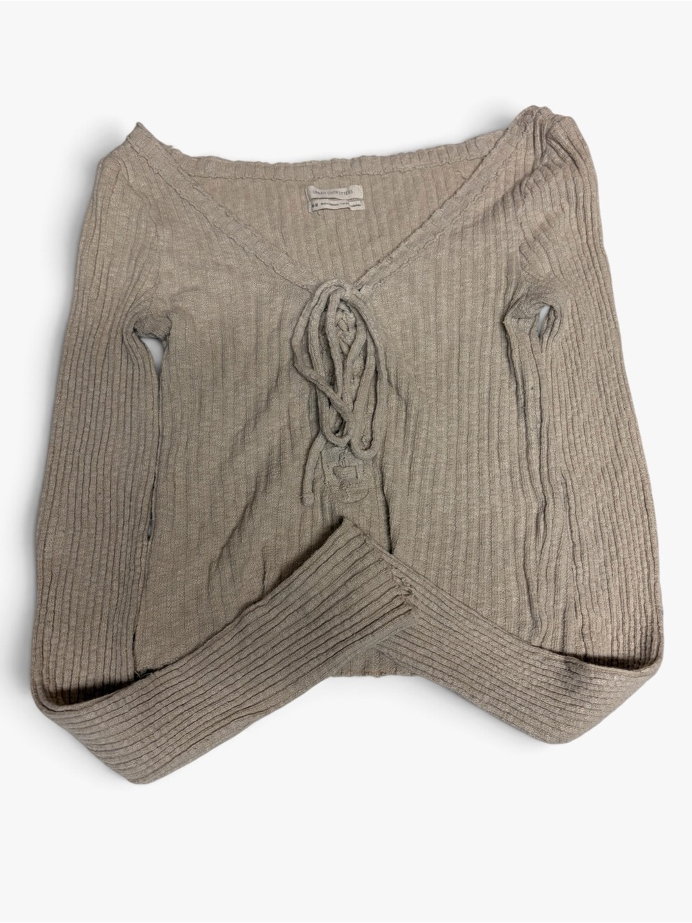 Urban Outfitters Ribbed V-Neck Sweater